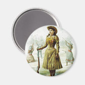 Miss Annie Oakley Magnet (Vorderseite/Rückseite)