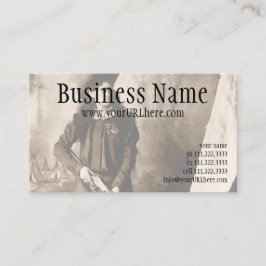 Miss Annie Oakley mit Gun, Vintages Foto Portrait Visitenkarte