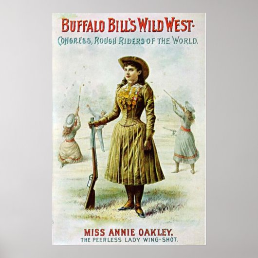 Miss Annie Oakley Poster (Vorne)