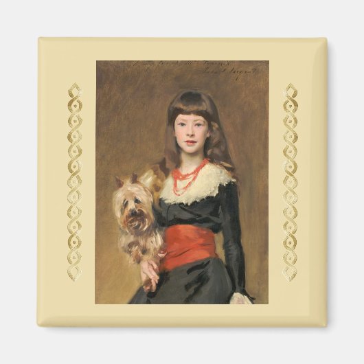 Miss Beatrice Townsend von John Singer Sargent Magnet (Vorne)