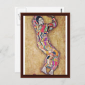 Miss Beer von Schiele Egon Postkarte (Vorne/Hinten)
