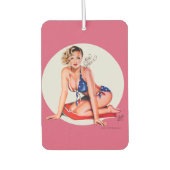 Miss Behavin' von Elizabeth Austin Air Freshener Autolufterfrischer (Vorderseite)