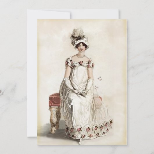 "Miss Bennet" Einladung (Vorderseite)