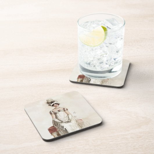 "Miss Bennet" Getränkeuntersetzer (Rechte Seite)