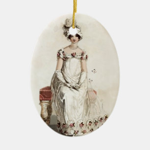 „Miss Bennet“ Keramikornament