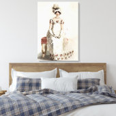 "Miss Bennet" Leinwanddruck (Insitu (Schlafzimmer))