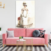 "Miss Bennet" Leinwanddruck (Insitu (Wohnzimmer))