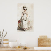 "Miss Bennet" Poster (Küche)