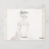 "Miss Bennet" Postkarte (Rückseite)