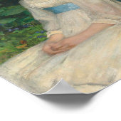 Miss Betty Pollock | John William Waterhouse Poster (Ecke)