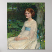Miss Betty Pollock | John William Waterhouse Poster (Vorne)