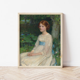 Miss Betty Pollock John William Waterhouse Poster