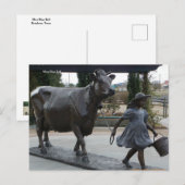 Miss Blue Bell Postcard Postkarte (Vorne/Hinten)