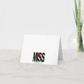 Miss-Blume Karte (Rückseite)