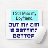 Miss Boyfriend Mousepad (Mit Mouse)