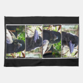 Miss Bub rettet australische Magpie Geschirrtuch (Horizontal)