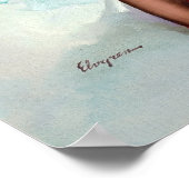 Miss Button up Poster (Ecke)