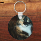Miss Calico Kitty Schlüsselanhänger (Vorderseite)