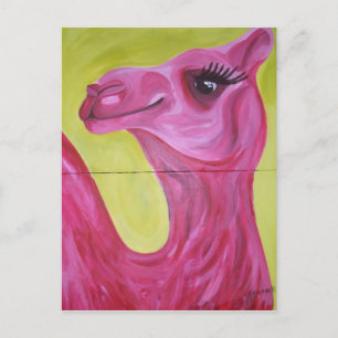 Miss Camel Postcard Postkarte