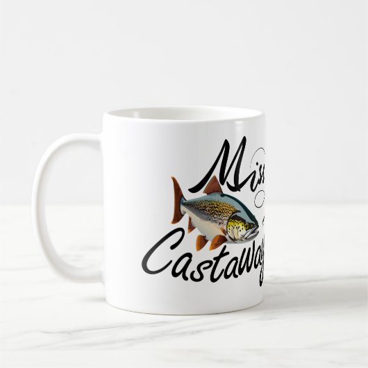 Miss Castaway Rainbow Trout Kaffeetasse (Links)