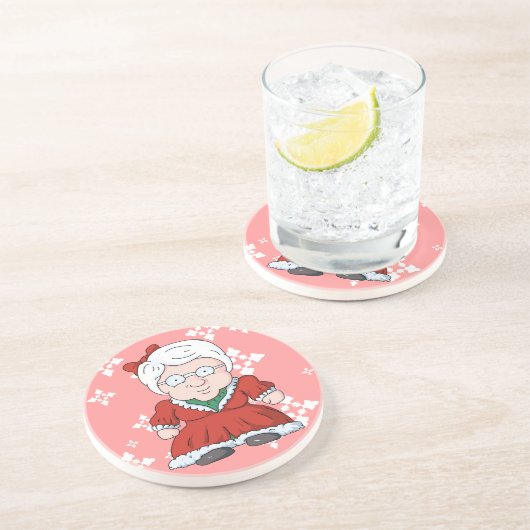 Miss Clause Untersetzer (Seite)