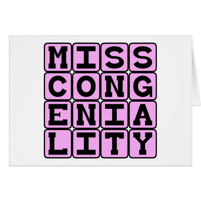 Miss Congeniality, Beiratspreis (Vorderseite (Horizontal))