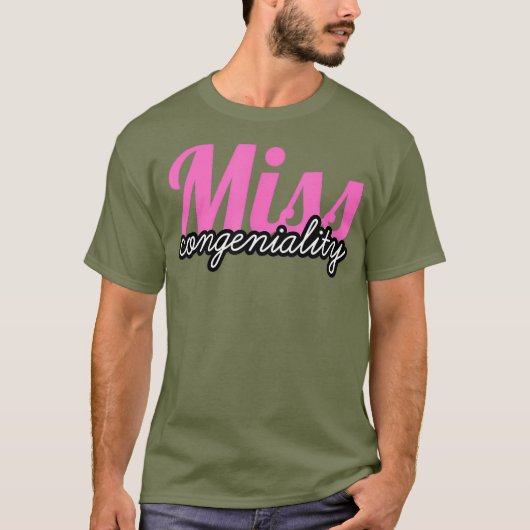 Miss Congeniality Drag Queen Grand Finale T-Shirt (Vorderseite)