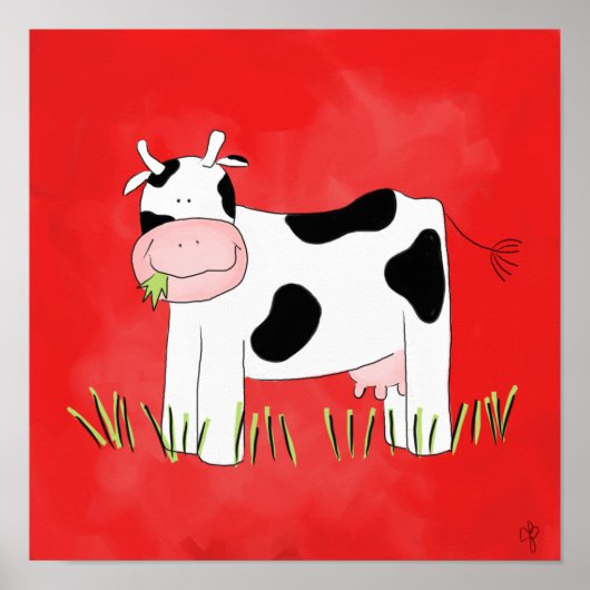 Miss Cow Poster (Vorne)