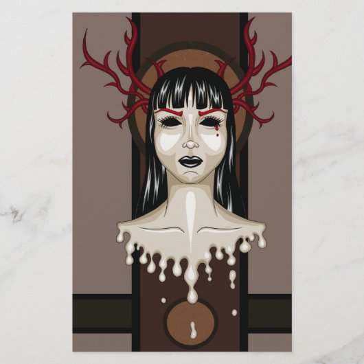 Miss D. Briefpapier (Vorderseite)