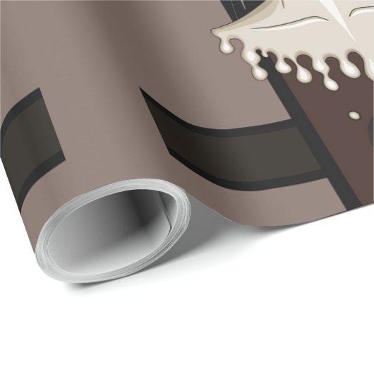 Miss D. Geschenkpapier (Rolleneckpunkt)