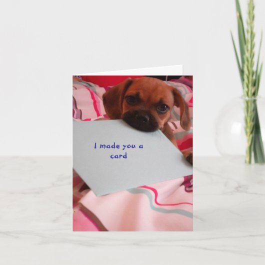 Miss Deine Note Card Karte (Vorderseite)