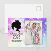 Miss Dezember 2026 Postkarte (Vorne/Hinten)