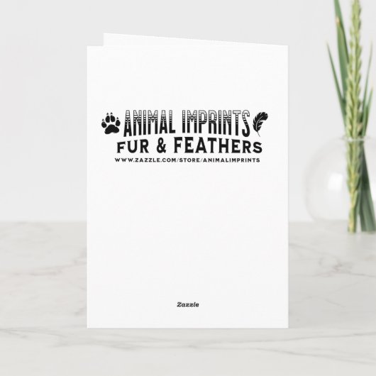 Miss dich | Hoffnung Alles ist gut | Niedlich Kitt Karte (Rückseite)