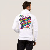 Miss dich hoodie (Schwarz voll)