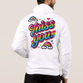 Miss dich hoodie (Rückseite)