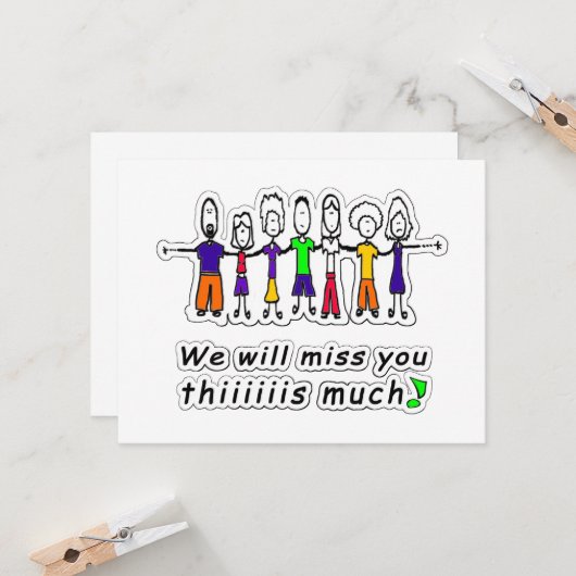 Miss dich karte (Vorderseite/Rückseite Beispiel)