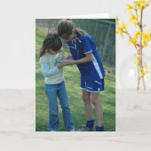 Miss dich! karte (Gelbe Blume)