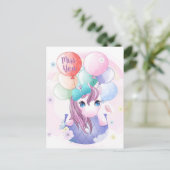 Miss dich postkarte (Stehend Vorderseite)