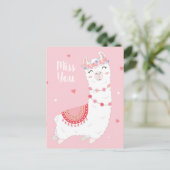 Miss dich postkarte (Stehend Vorderseite)