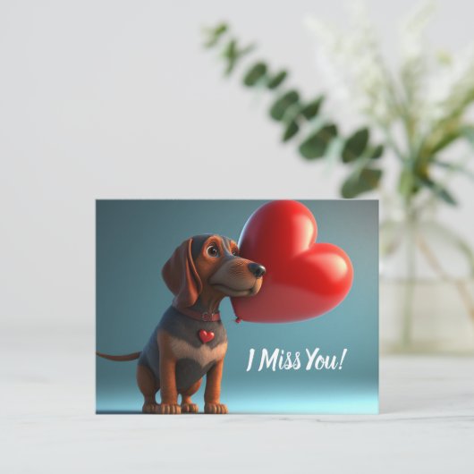 Miss dich! postkarte (Stehend Vorderseite)