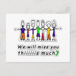 Miss dich postkarte