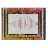 Miss dich schneidebrett (Vorderseite)