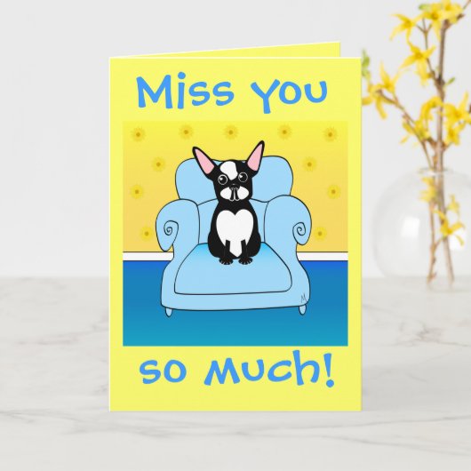 Miss dich so! karte (Gelbe Blume)