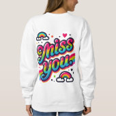 Miss dich sweatshirt (Rückseite)