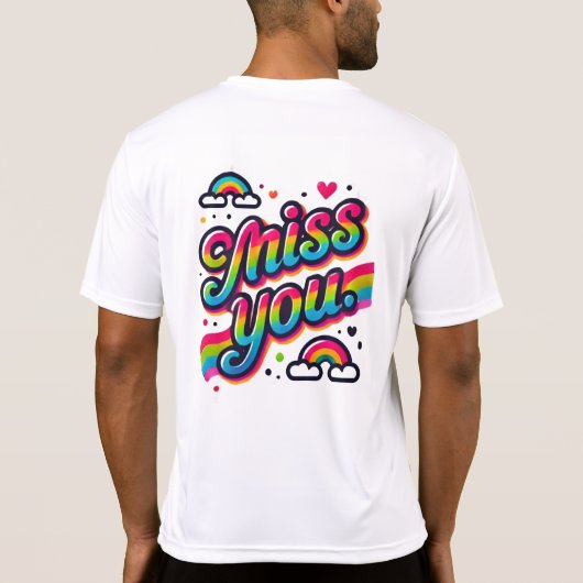 Miss dich T-Shirt (Rückseite)