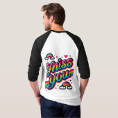 Miss dich T-Shirt (Schwarz voll)