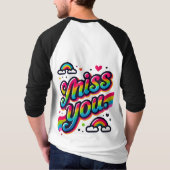 Miss dich T-Shirt (Rückseite)