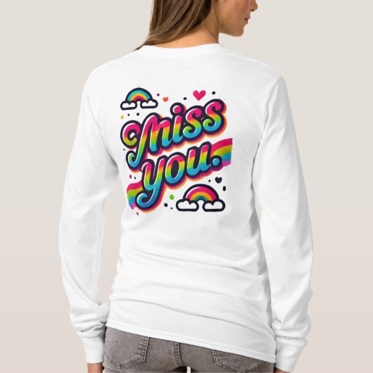 Miss dich T-Shirt (Rückseite)