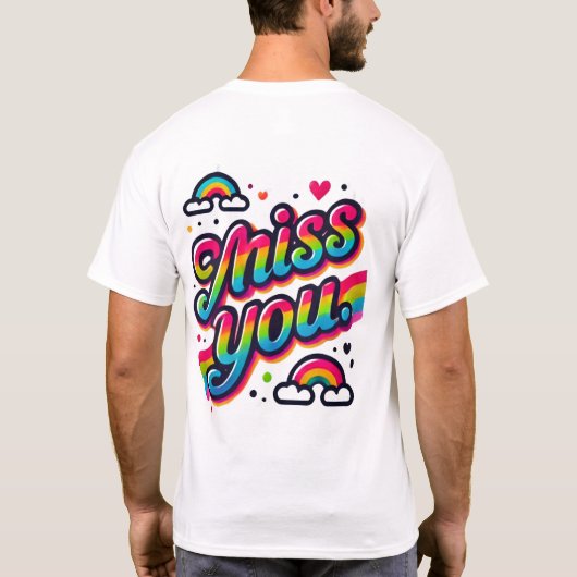 Miss dich T-Shirt (Rückseite)
