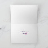 Miss Dir Herzlichts Karte (Innenseite)